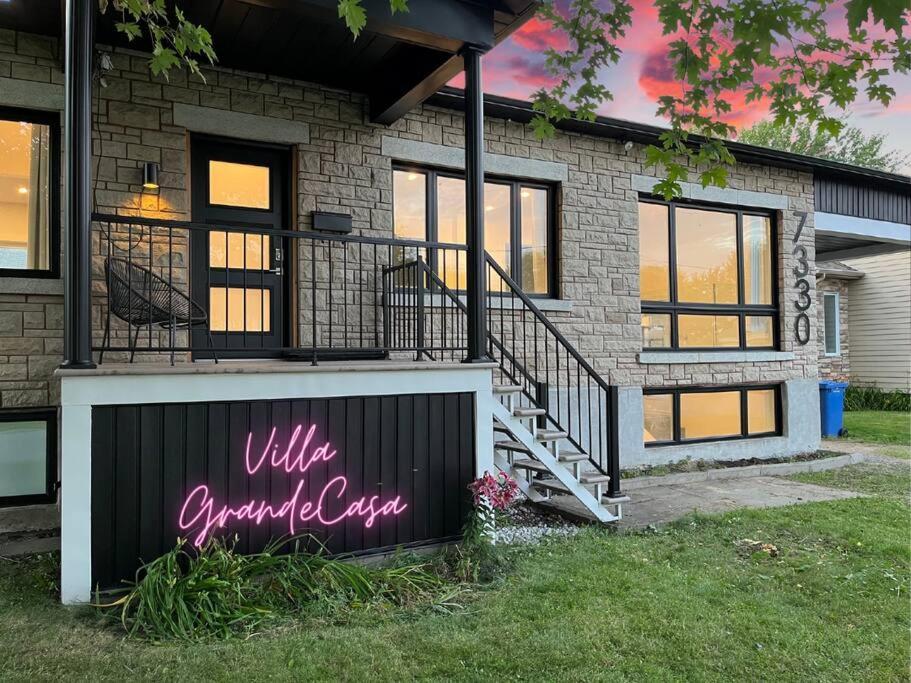 Villa luxueuse avec vue sur le fleuve Villa GrandeCasa Trois-Rivières Extérieur photo