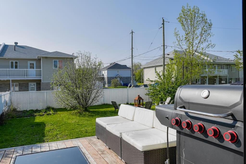 Villa luxueuse avec vue sur le fleuve Villa GrandeCasa Trois-Rivières Extérieur photo
